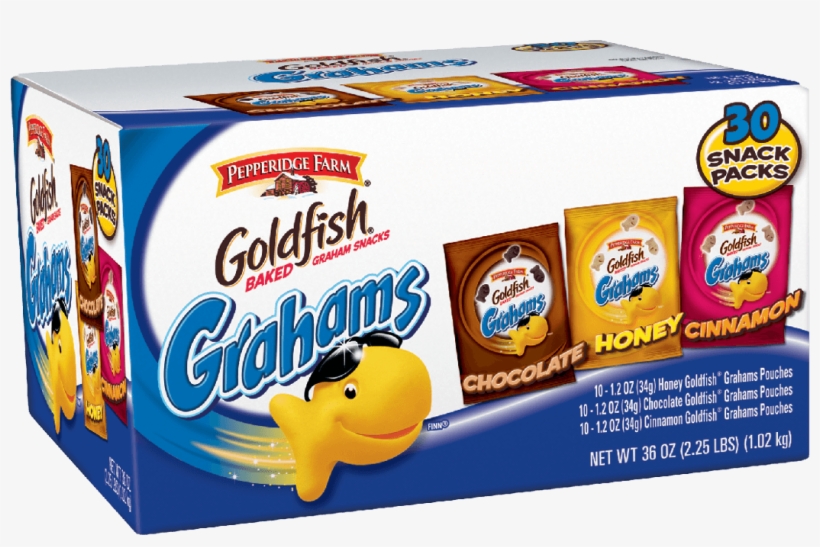 Share - Goldfish Grahams Graham Snacks, Baked, Cinnamon - 6.6, transparent png