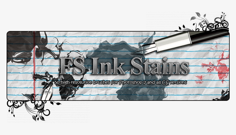 Fs Ink Stains - Für Immer Minze Karte, transparent png