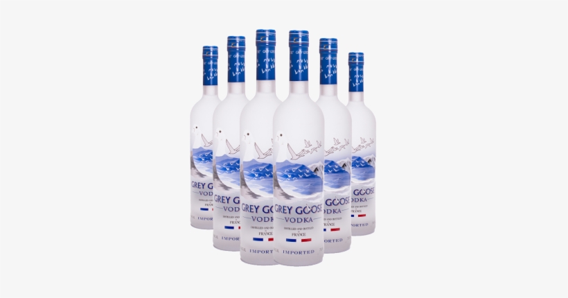 洋酒法国grey Goose Vodka灰雁伏特加750ml 原味六瓶 - Bottles & Wood Grey Goose Tumbler Glass, transparent png