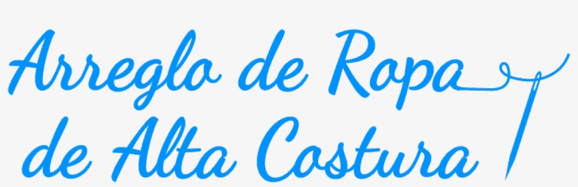 Arreglo De Ropa De Alta Costura - Calligraphy, transparent png