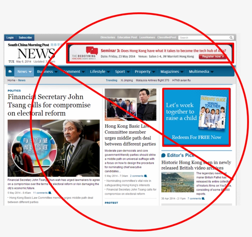 The Dominance Of Decades Old Formats Is On The Wane - Old Banner Ads, transparent png