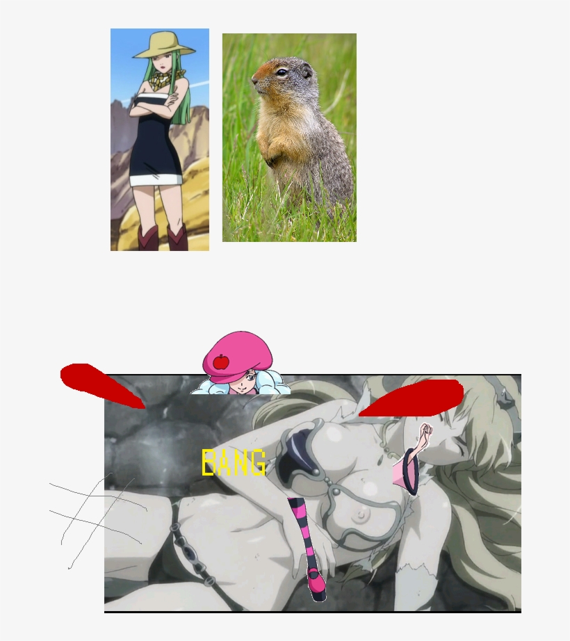 Bisca And Gopher Dodge To Elina Vance Defeated By Hosshiwa - Elina Vance Defeat, transparent png