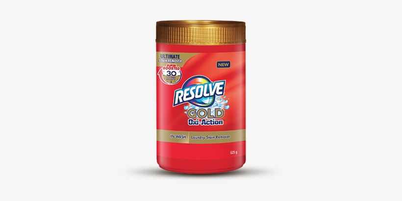Resolve Gold Oxi-action Powder - Resolve Stain Remover Canada, transparent png