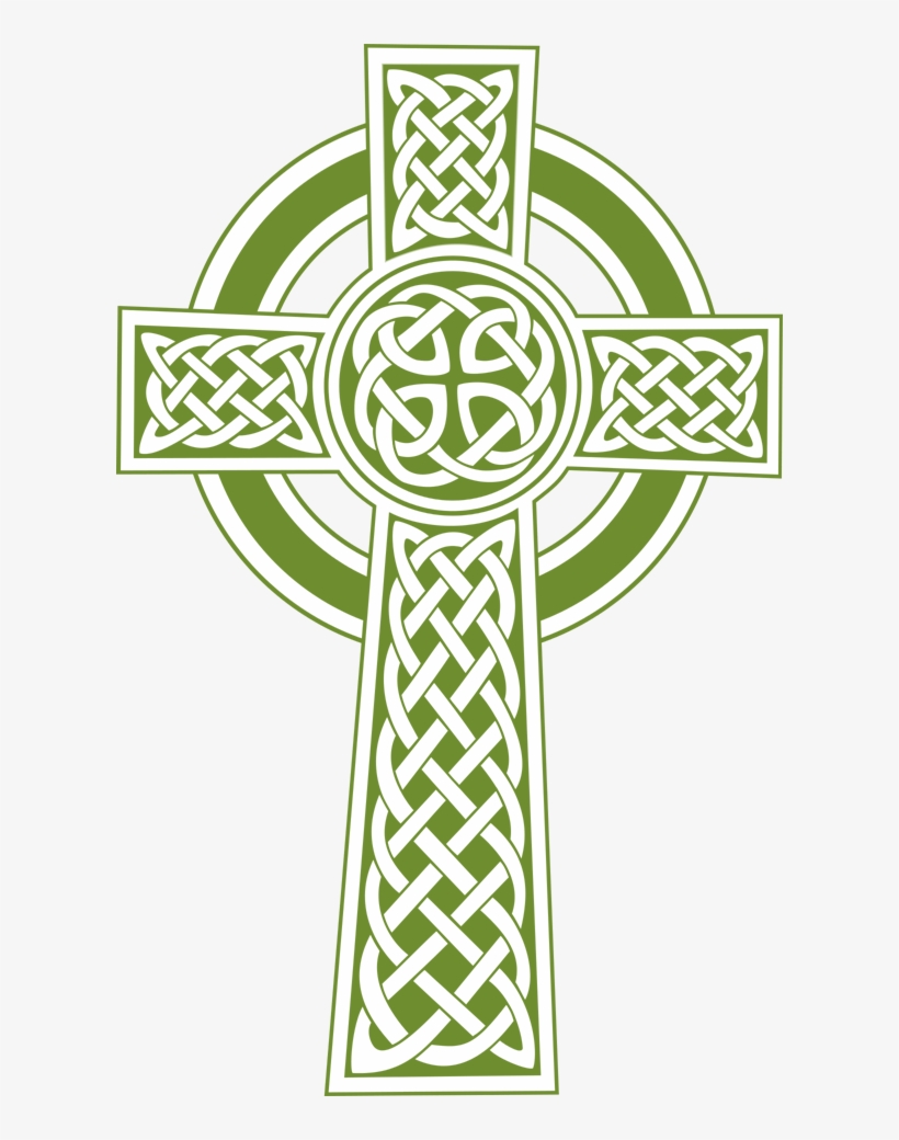 Celtic Knot Cross Wall Mascot™ - Irish Symbols, transparent png