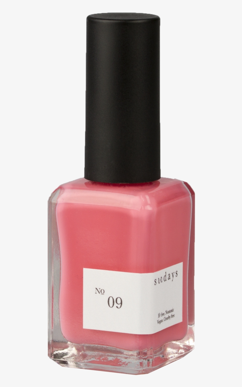 Cruelty Free - Sundays Nail Polish, No. 09, 0.5 Fl Oz, transparent png