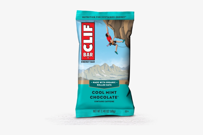 Cool Choc Mint 68g - Clif Bar Peanut Butter Chocolate, transparent png