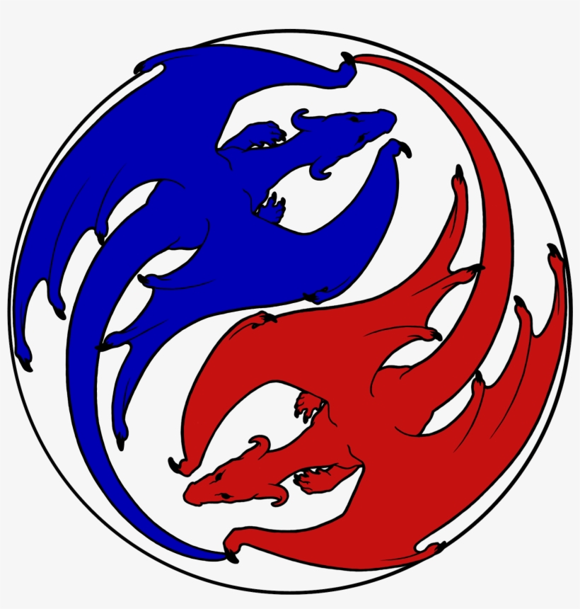 Yinyang Dragons Final - Swag: Southern Women Aging Gracefully, transparent png