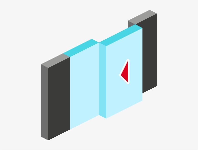 Sliding Glass Door Systems Single Slider Fixed Icon - Sliding Door Icon, transparent png