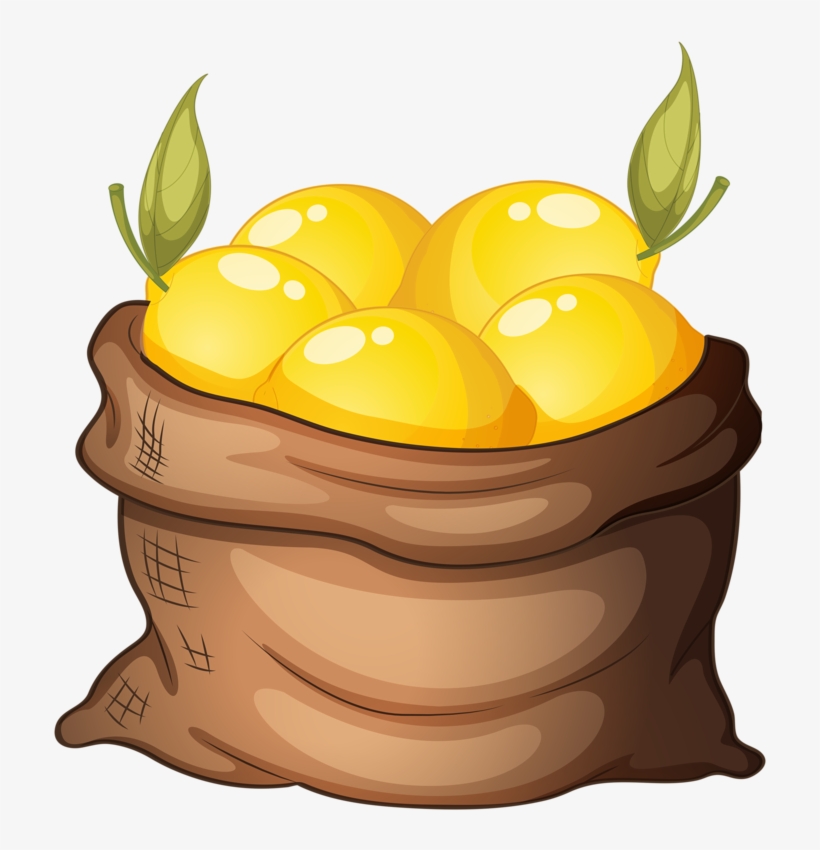 Яндекс - Фотки - Sack Of Apples Clipart, transparent png