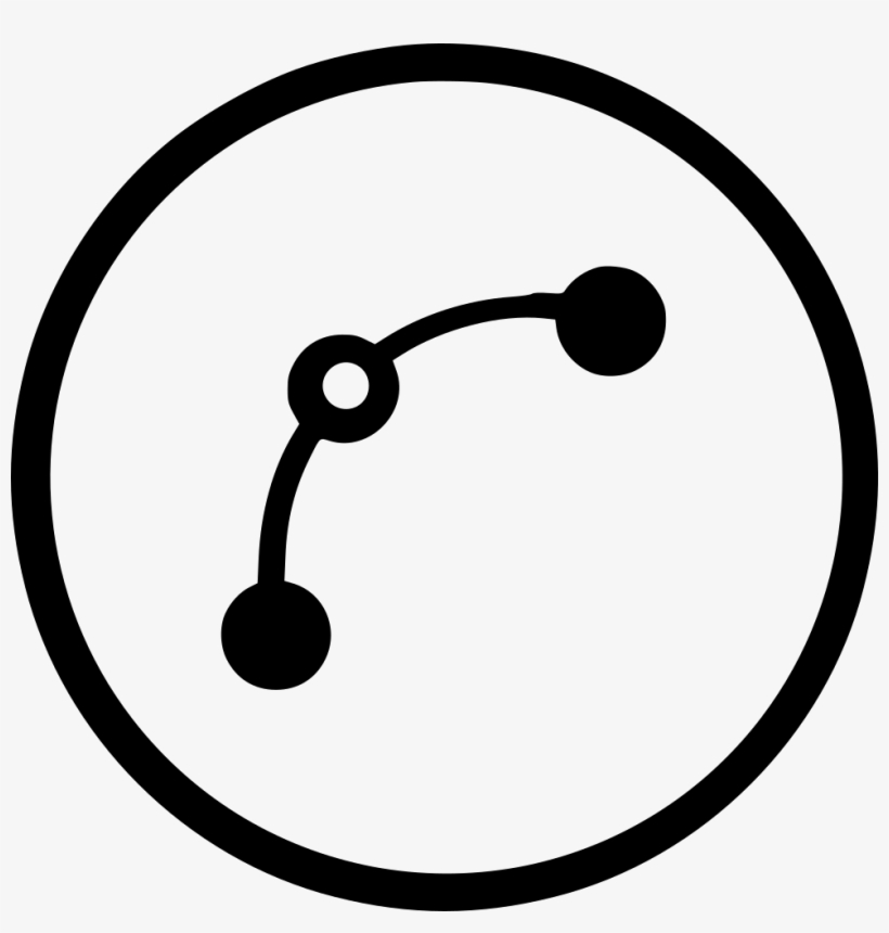 Curve Dots Transform Vector Line Comments - Circle, transparent png
