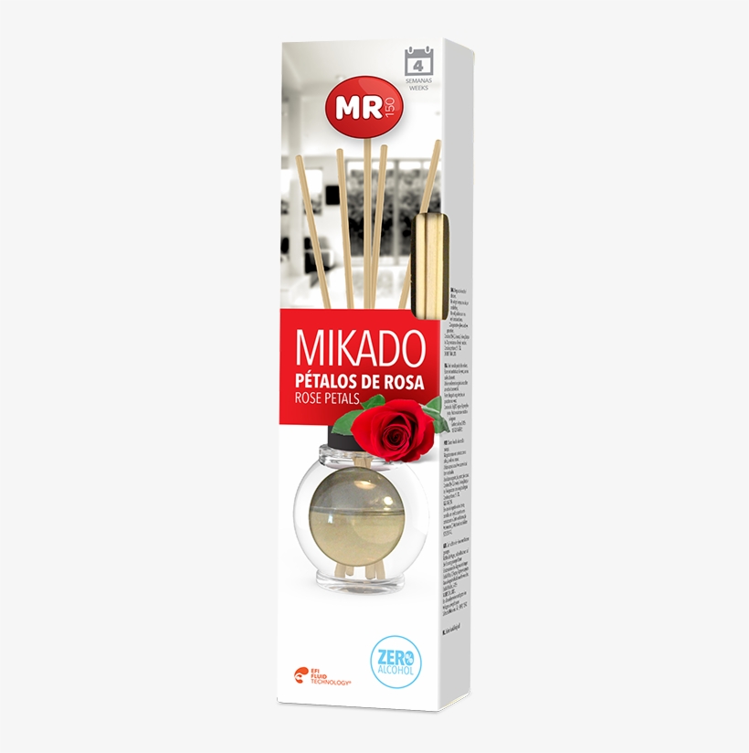 Mikado Pétalos De Rosa - Ambientador Mikado Mr 150, transparent png