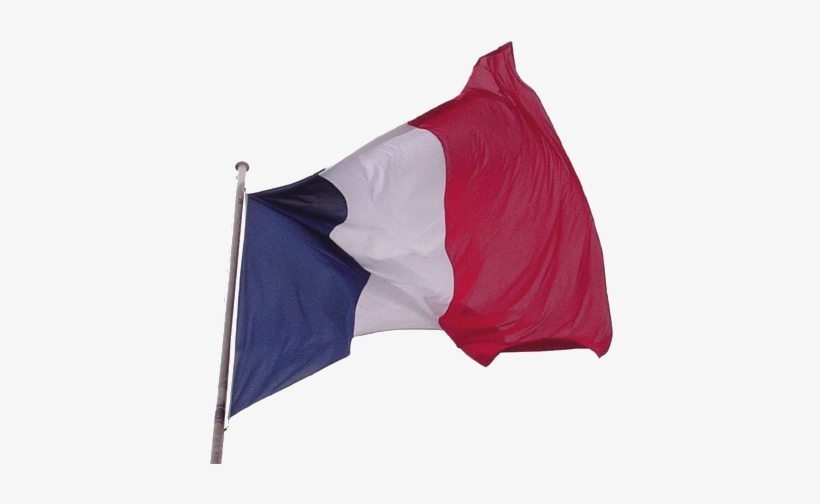 Drapeau Français Flottant Png - French Revolution Flag, transparent png