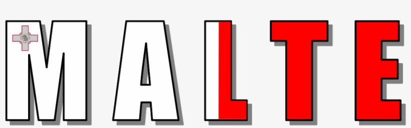 Malte Titre Drapeau - Drapeau Ile De Malte, transparent png