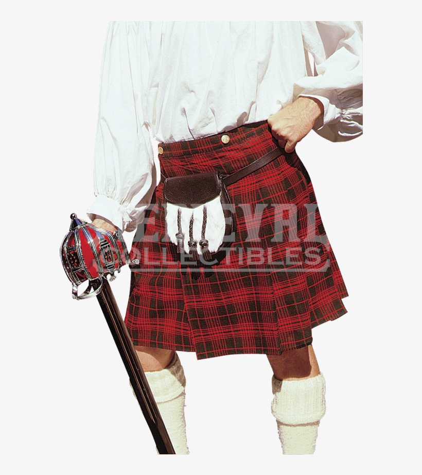Scottish Kilt With Nothing Under, transparent png