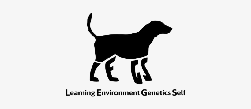 L - E - G - S - - Learning Environment Genetics Self - Dog, transparent png