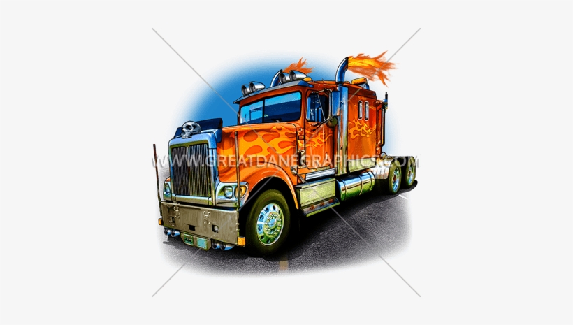 Big Bad Truck - Truck, transparent png