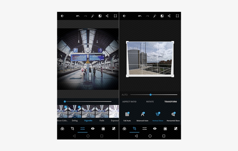 Adobe Photoshop Express Update Brings Perspective Correction - Adobe Photoshop Express, transparent png