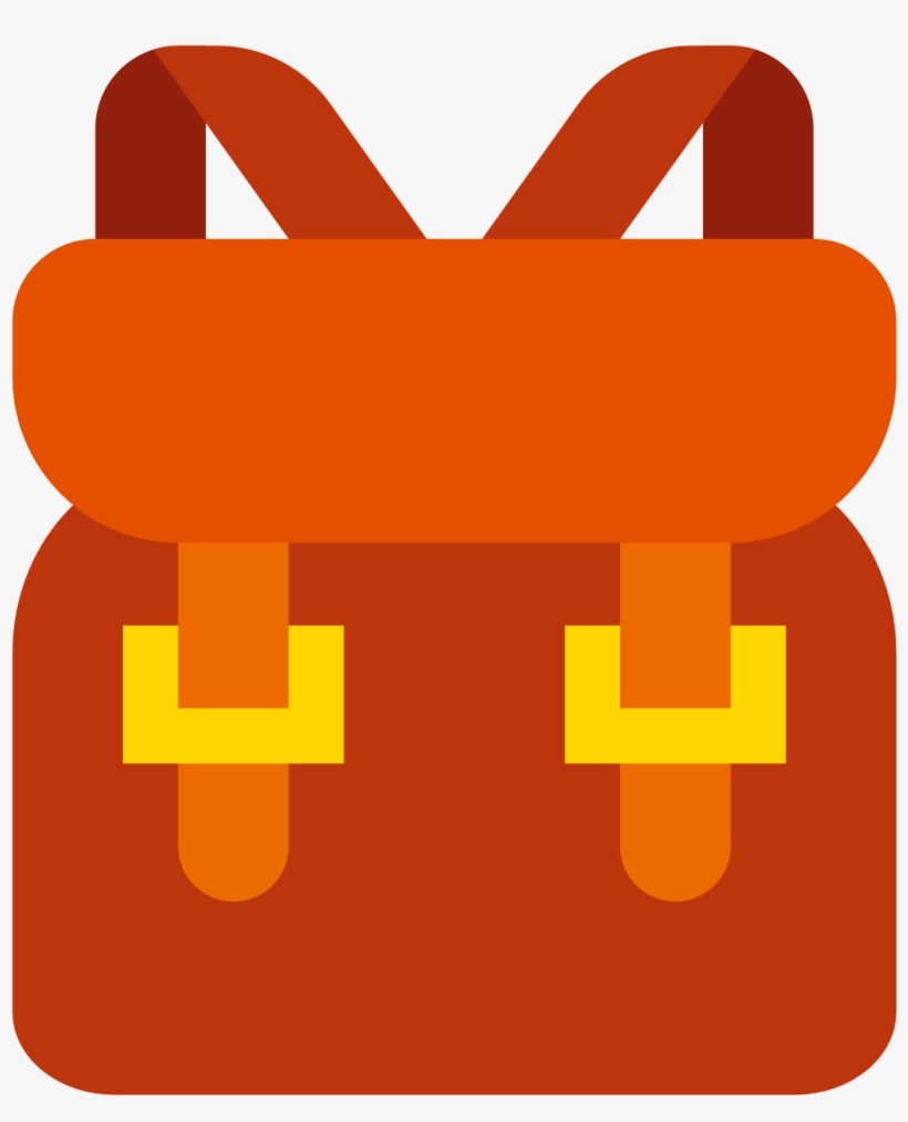 School Backpack Icon - Backpack Icon Png, transparent png