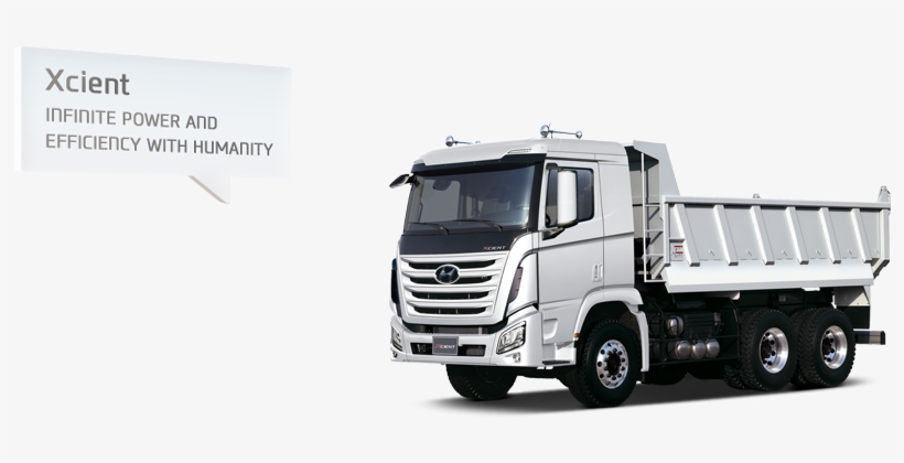 Xcient Main Kv - Hyundai Xcient 6x4 Cargo, transparent png
