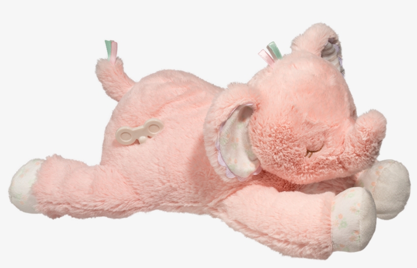 Douglas Baby Pink Elephant Keywind Musical - Douglas Co Inc Pink Elephant Musical 13", transparent png