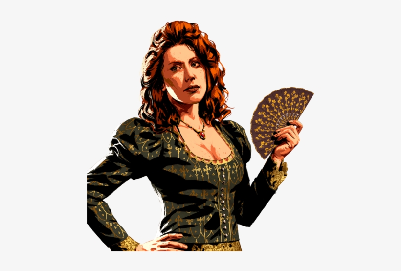 File - Rdr2mollypromoart - Female Red Dead Redemption Ii, transparent png