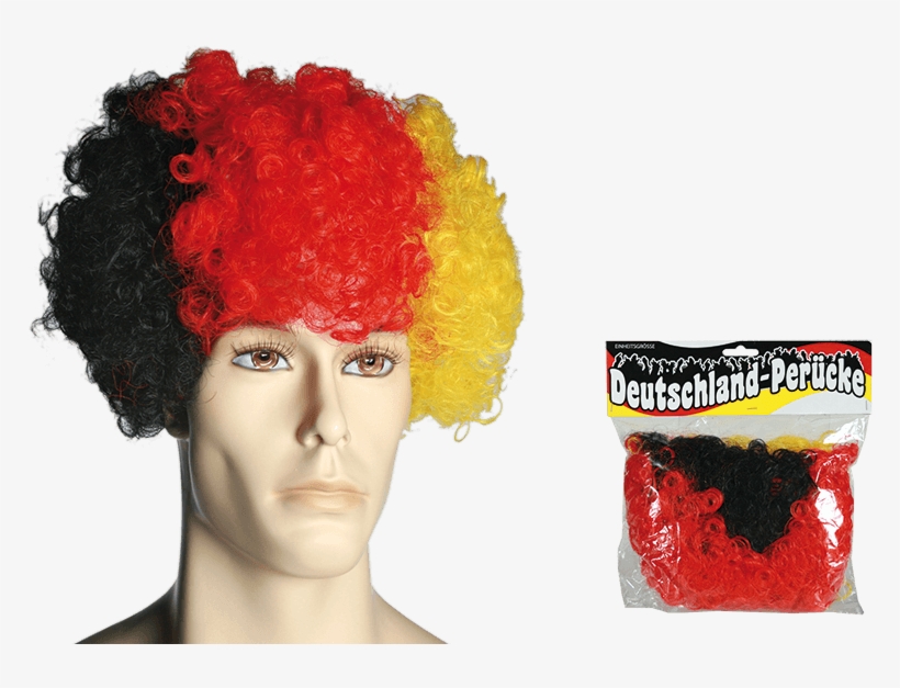 Peluca Afro Bandera De Alemania, transparent png