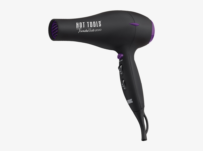 Hot Tools Hair Dryer - Tourmaline Tools 2000 Hairdryer, transparent png