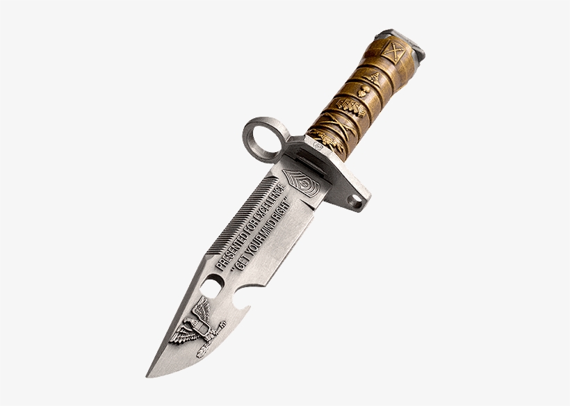 1 Of - M9 Bayonet Knife Transparent, transparent png