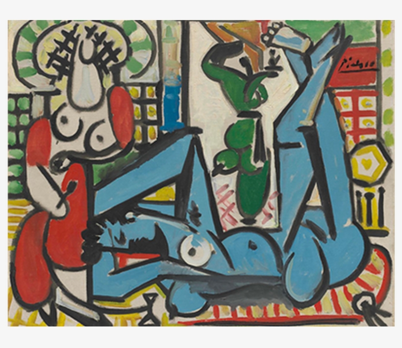 Pablo Picasso's Les Femmes D'alger - Pablo Picasso In 1955, transparent png