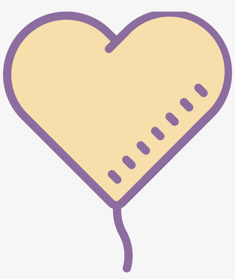 Globo De Corazón Icon - Heart, transparent png