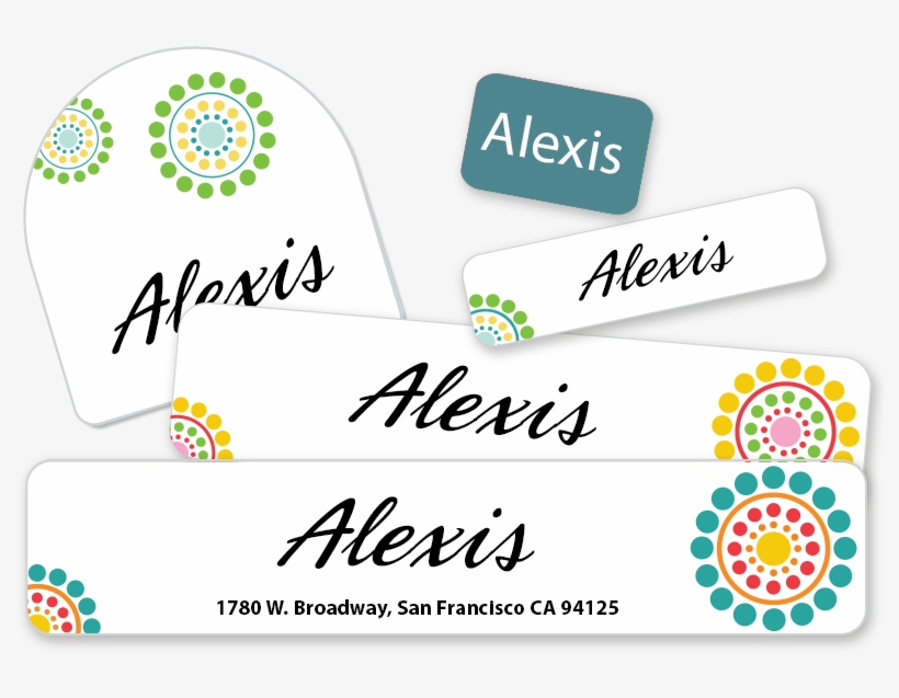 Modern Circle Dots Camp Labels - Circle, transparent png