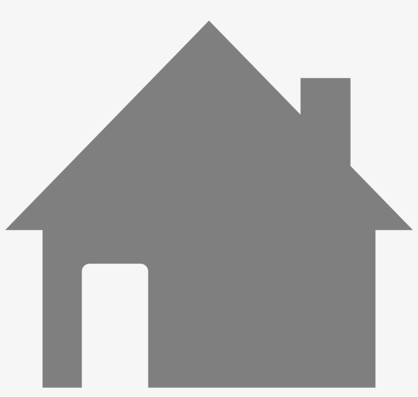 House Vector Library - House Clipart Grey, transparent png