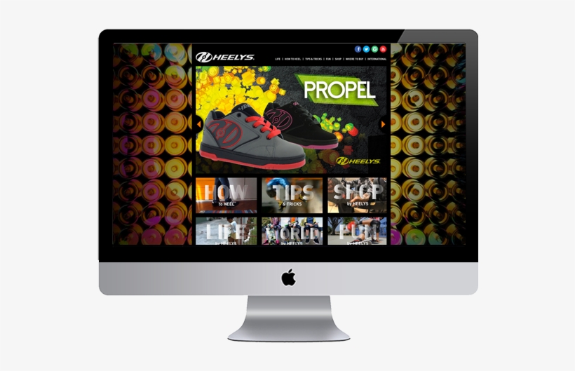 Visit Website - Heelys - Webology, transparent png