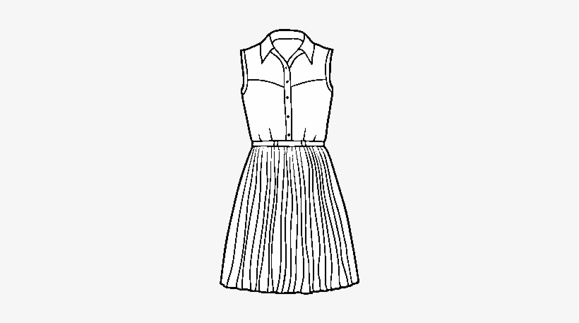 Cdn5 - Colorir - - Ropa Facil De Dibujar, transparent png