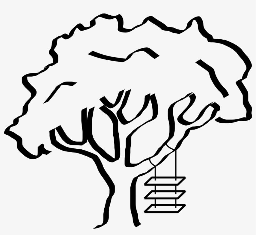 Tree Swing Cartoon1 - Wikimedia Commons, transparent png