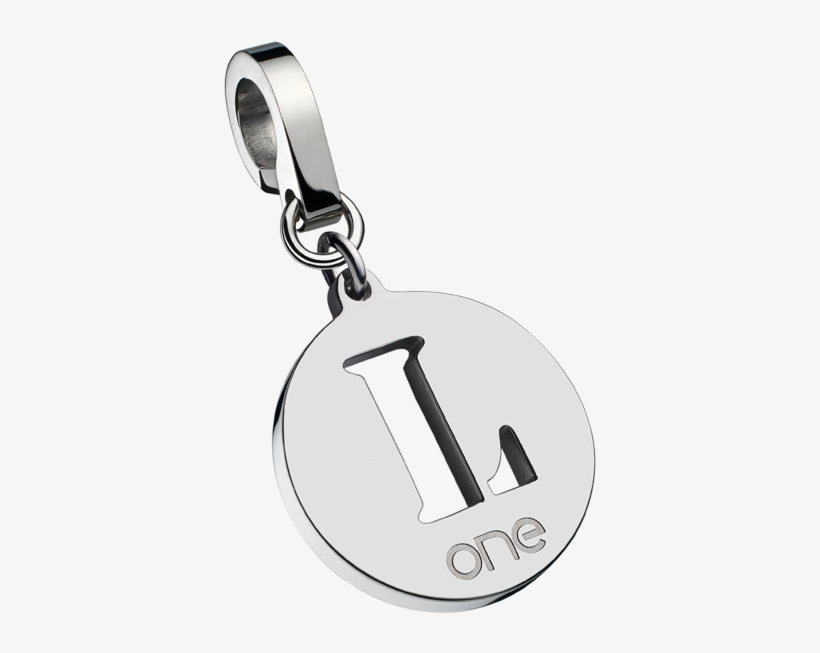 Charm One Jewels Energy Letra L - Locket, transparent png