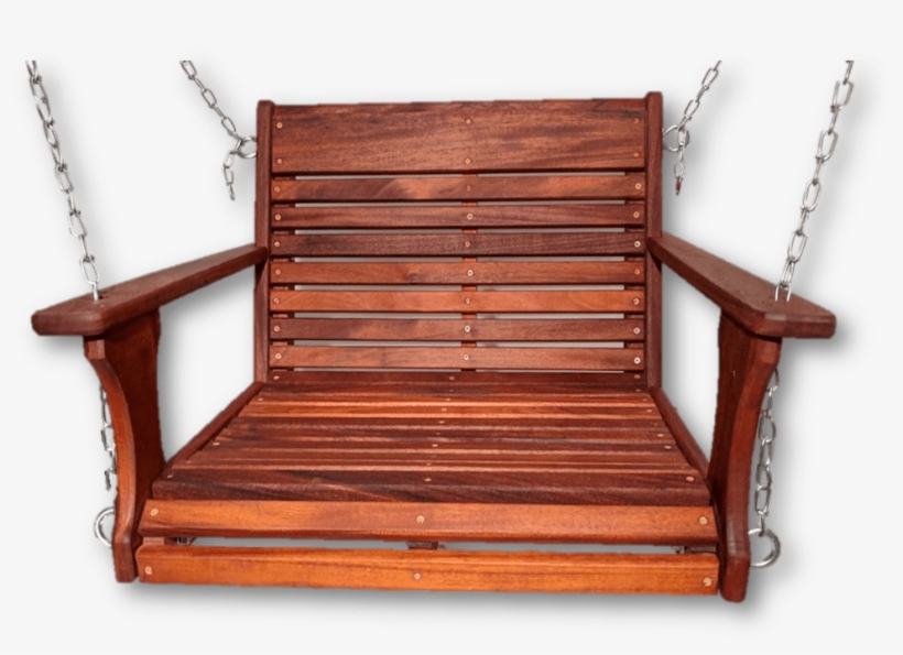 Mahogany Wood Chair Swing Wood Tree Swings - Swing, transparent png