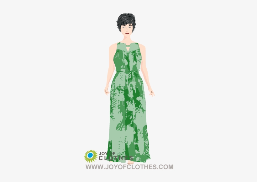 Vestido Largo - Bracciale Georgie, transparent png