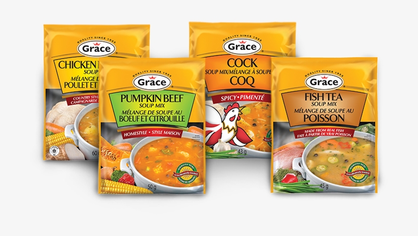 Grace Soups Are A Quick, Delicious And Versatile Meal - Grace Soup Mix Cock Spicy - (pack Of 12) - Pack Of, transparent png