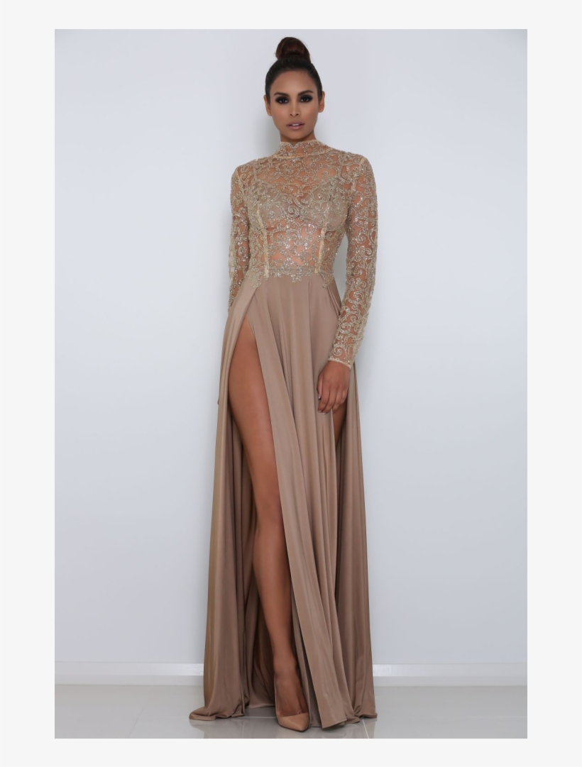 Img 8836 2 Copy - Abyss By Abby Gold Dress, transparent png