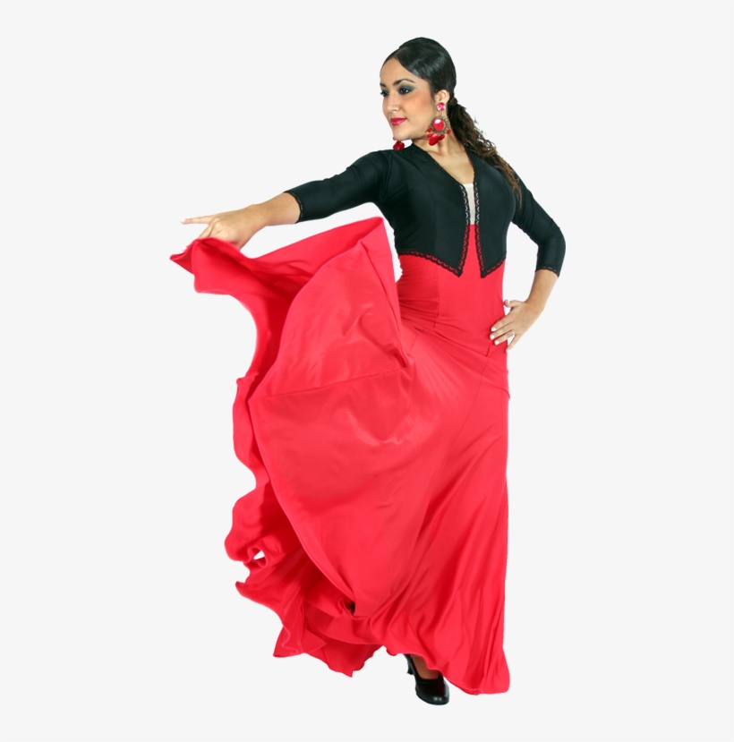 Vestido Flamenco Fl4019lc1 - Vestidos De Tango Flamenco, transparent png