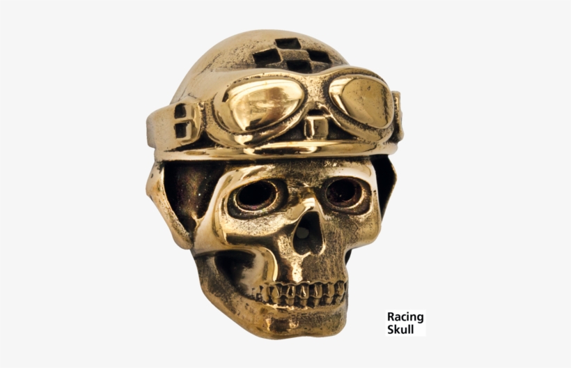 Specifications - Skull - Vis Decorative Racing Skull Bronze Joaillerie, transparent png