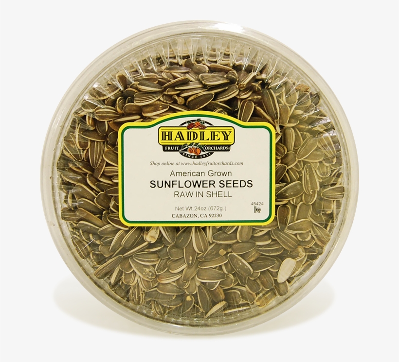 Sunflower Seeds Raw In Shell - Hadley Fruit Orchards, transparent png