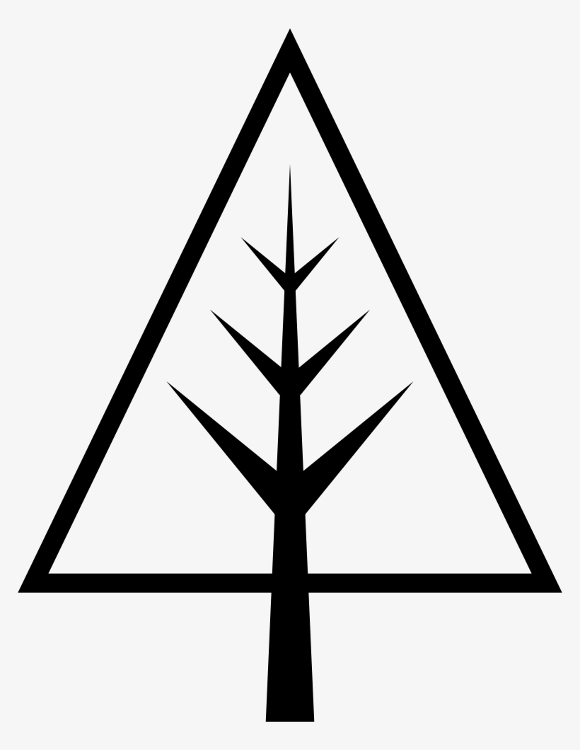 Dry Christmas Tree - Icono Pino Png, transparent png
