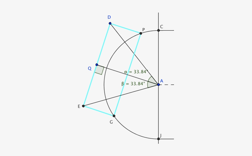 If Pg Was Entirely On The Semi-circle - Diagram, transparent png