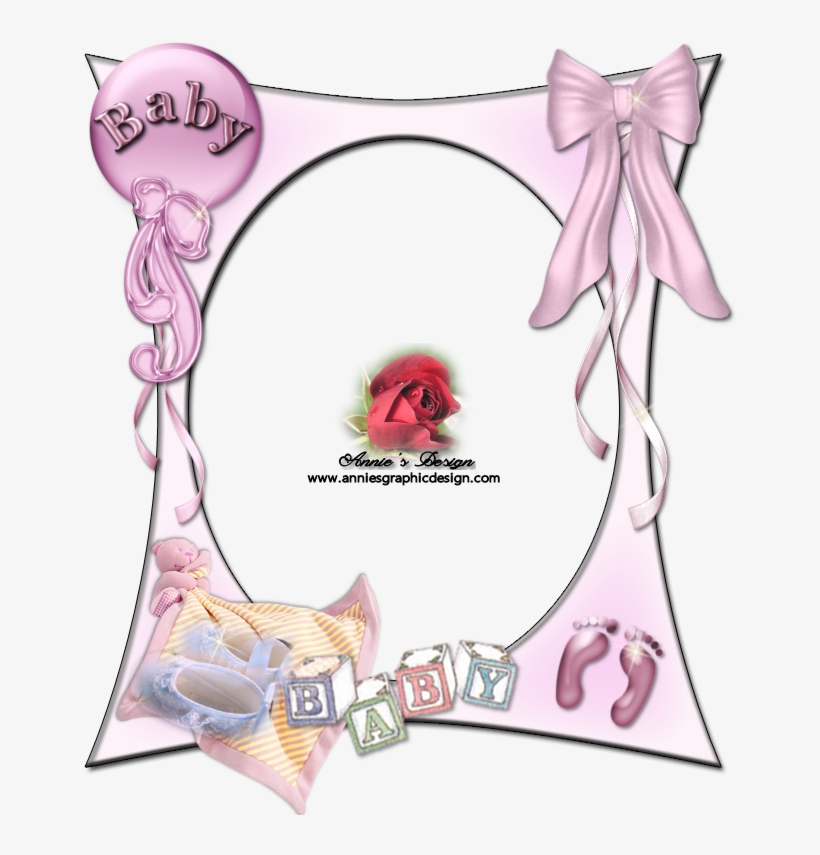 Baby Frame, Designer Frames, Annie Rose, Baby Girl - It's A Baby Girl, transparent png