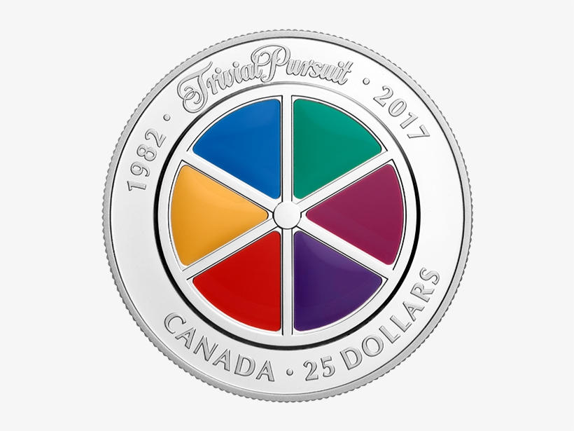 Pure Silver Piedfort 35th Anniversary Of Trivial Pursuit - Manila Theological College Logo, transparent png