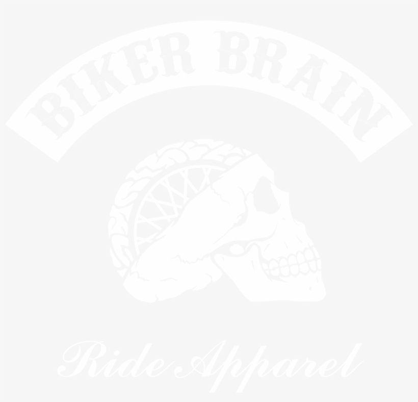 Biker Brain Ride Apparel - Biker Club Logo, transparent png