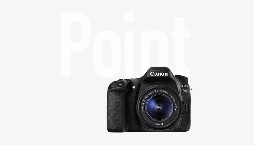 Http - //cweb - Canon - Jp/eos/special/80d/ - Canon 80d With 18 55, transparent png