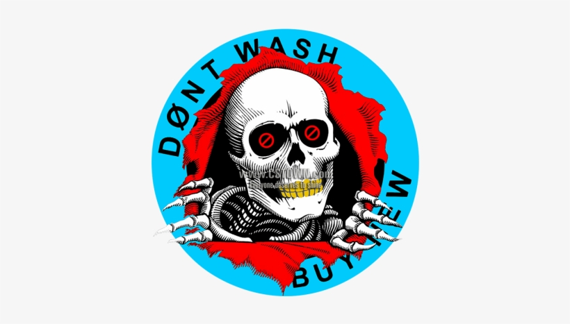 Wholesale Biker Chick Skull Iron On Rhinestone Transfer - Powell Peralta Grip Tape, transparent png